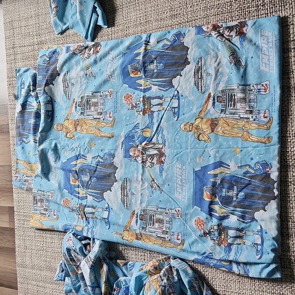 Star Wars The Empire Strikes Back Sheet Set Twin Vintage 1979 - Picture 8 of 15